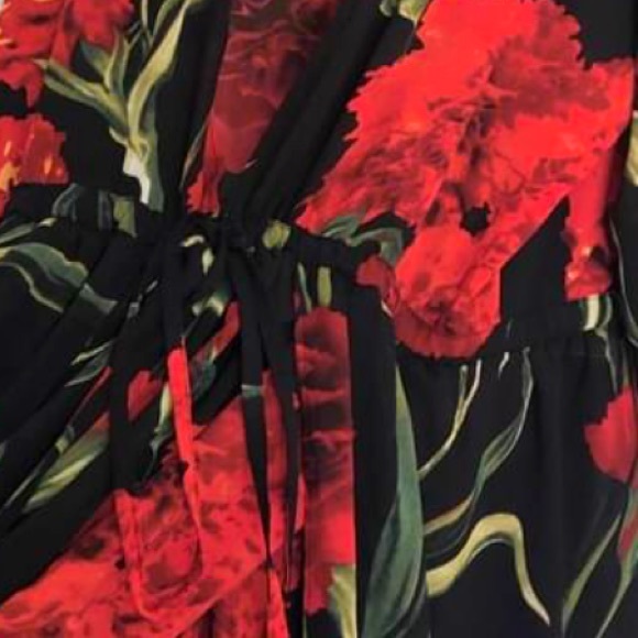 *SOLD* Floral paneled dress, size small - Picture 2 of 6